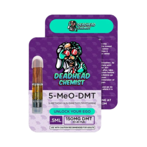Deadhead Chemist 5 MeO DMT 0.5ml vape cartridge with 150mg fill