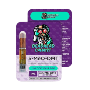 Deadhead Chemist 5 MeO DMT cart 1ml vape cartridge with 300mg fill