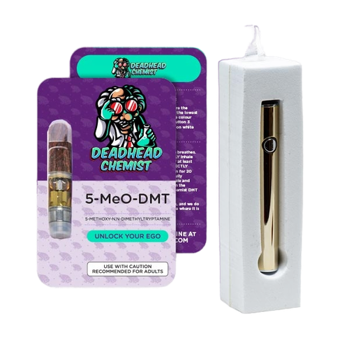 Deadhead Chemist 5 MeO DMT cart and battery kit with 0.5ml tank