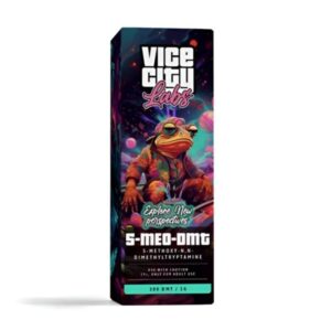 Vice City Labs 5 MeO DMT 1ml vape cartridge with 300mg fill