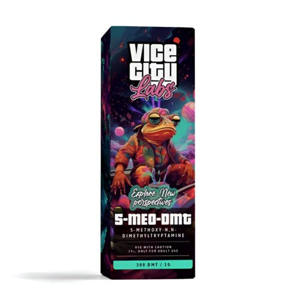 Vice City Labs 5 MeO DMT 1ml vape cartridge with 300mg fill