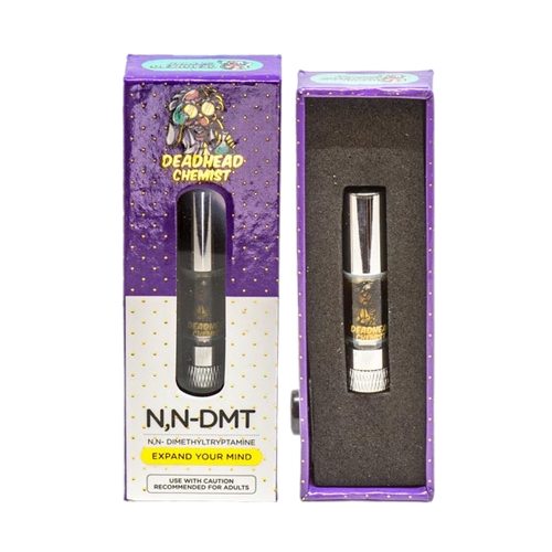Deadhead Chemist DMT cart 0.5ml cartridge holding 400mg of N,N-DMT