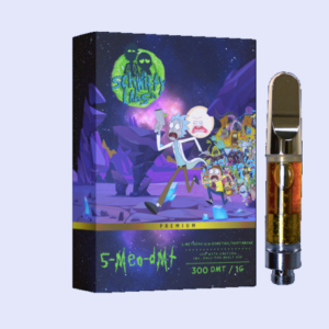 5 MeO DMT cartridge and battery kit by Schwifty Labs with 1ml tank