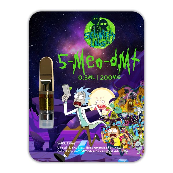 Schwifty Labs 5 MeO DMT 0.5ml vape cartridge with 150mg fill